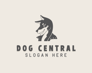 K9 Dog Cartoon logo design