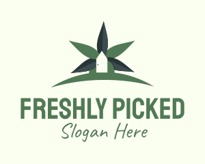 Green Cannabis House  Logo