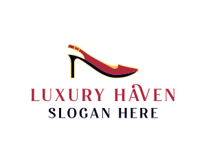 Luxury Fashion Stilettos  logo design