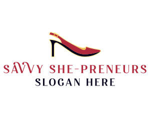 Luxury Fashion Stilettos  logo design