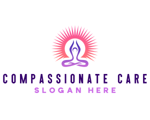 Yoga Health Wellness Logo