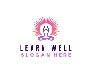 Yoga Health Wellness logo design