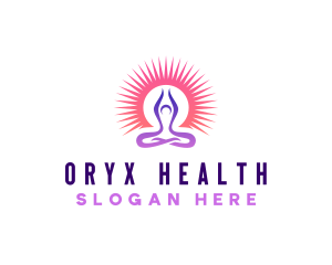 Yoga Health Wellness logo design