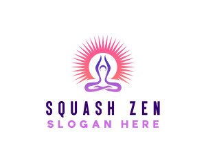 Yoga Health Wellness logo design