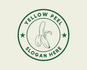 Delicious Banana Fruit logo design