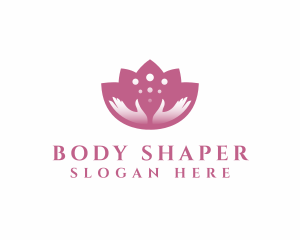 Spa Lotus Hands Wellness logo design