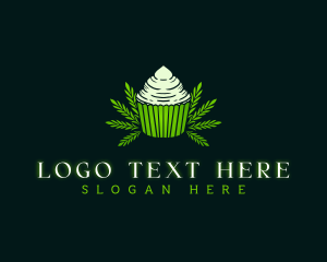 Cannabis Cupcake Pastry logo