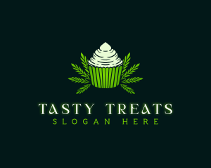 Cannabis Cupcake Pastry logo