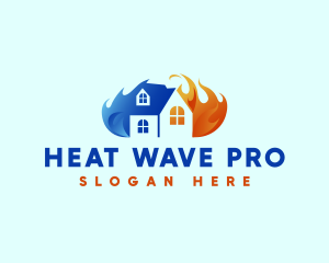 Flaming Fire Cooling Thermostat logo