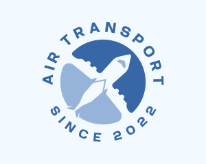 Logistics Cargo Plane logo design