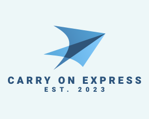 Express Arrow Courier logo design