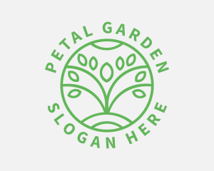 Organic Plant Nature logo design