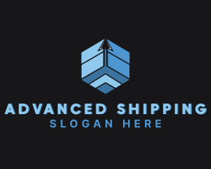 Logistics Shipping Arrow  logo