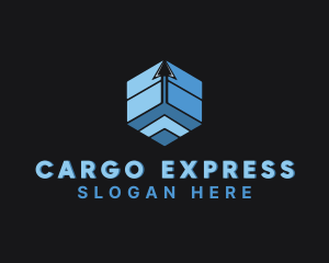 Logistics Shipping Arrow  logo design