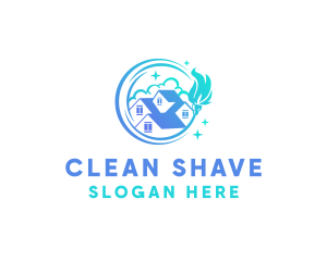 House Cleaning Property logo design