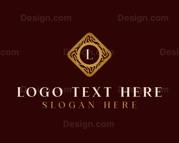 Luxury Wooden Craft Logo