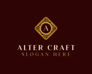 Luxury Wooden Craft logo design