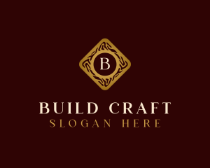 Luxury Wooden Craft logo design