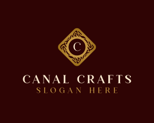 Luxury Wooden Craft logo design