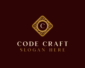 Luxury Wooden Craft logo design