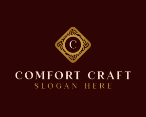 Luxury Wooden Craft logo design