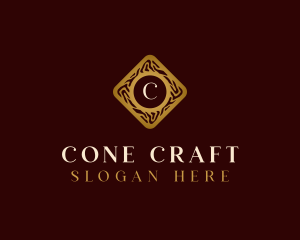 Luxury Wooden Craft logo design