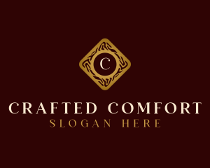 Luxury Wooden Craft logo design