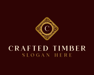 Luxury Wooden Craft logo design