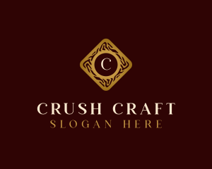 Luxury Wooden Craft logo design