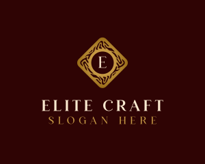 Luxury Wooden Craft logo design