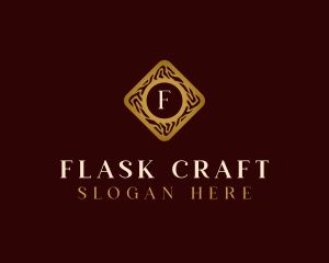 Luxury Wooden Craft logo design