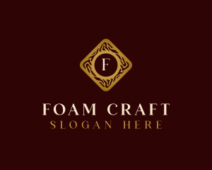 Luxury Wooden Craft logo design