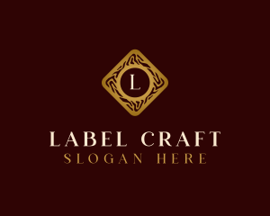 Luxury Wooden Craft logo design