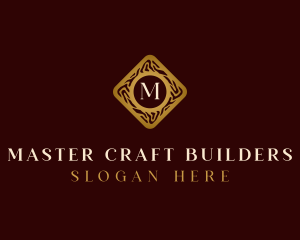 Luxury Wooden Craft logo design