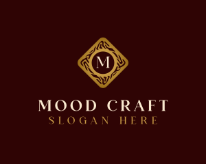 Luxury Wooden Craft logo design