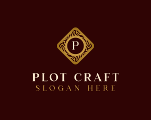 Luxury Wooden Craft logo design