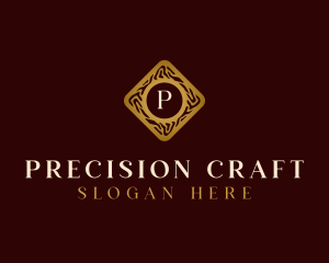 Luxury Wooden Craft logo design