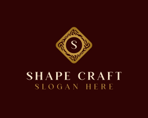 Luxury Wooden Craft logo design