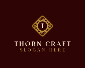 Luxury Wooden Craft logo design