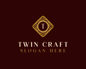 Luxury Wooden Craft logo design