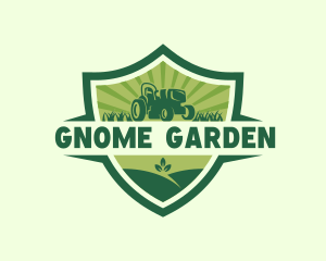 Grass Lawn Mower Garden logo design