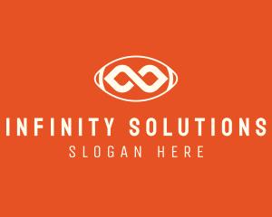 Football Sports Infinity logo design