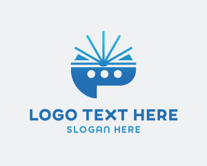 Learning Book Message logo