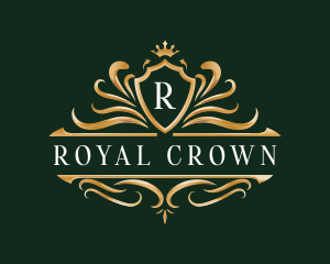 Shield Royal Emblem logo design