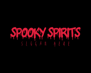 Spooky Blood Business logo design