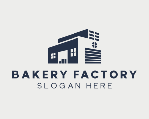 Warehouse Factory  Facility logo design