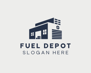 Warehouse Factory  Facility logo design