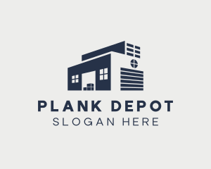 Warehouse Factory  Facility logo design