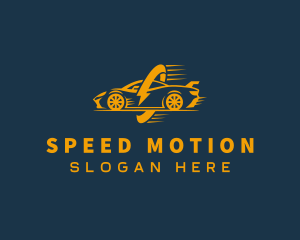 Lightning Fast Car logo design