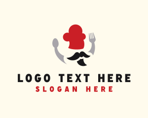 Mustache Chef Cutlery Logo